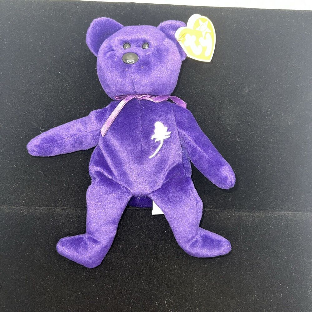 Ty Beanie Baby - PRINCESS Diana Bear 1997 RARE & RETIRED - VINTAGE with Tags